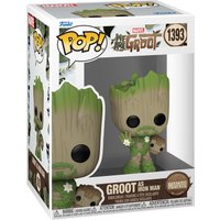 Фигурка Funko POP! Bobble Marvel We Are Groot Groot as Iron Man (1393) 79516