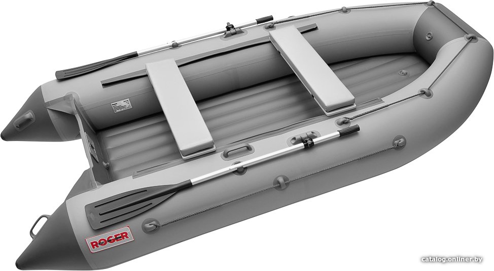 Моторная лодка Roger Boat Trofey 3300 (без киля, серый/графит)