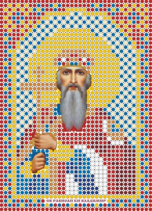 

Набор для вышивания Русская сказка Св. равноапостольный Князь Владимир ММ-043б