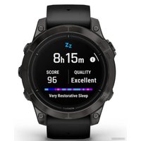 Умные часы Garmin Epix Pro Gen 2 Sapphire 47 мм (карбоново-серый титан/черный)