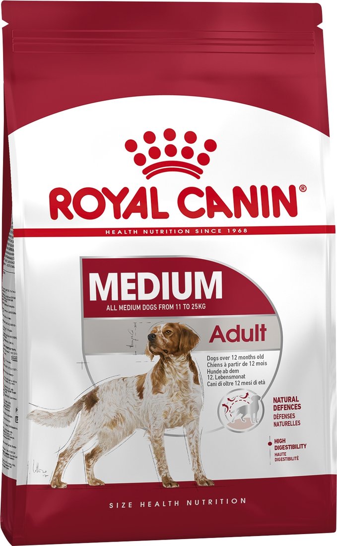 

Сухой корм для собак Royal Canin Medium Adult 15 кг