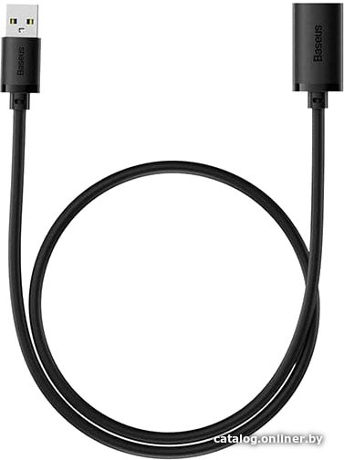 Кабель Baseus AirJoy Series USB Type-A 3.0 Extension Cable (5 м, черный)