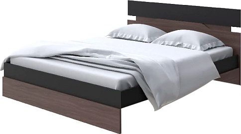 Кровать PROxSON Milton 120x200 (черный/ясень шимо темный)