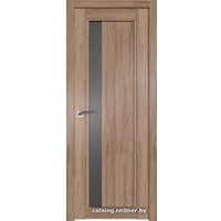 Межкомнатная дверь ProfilDoors 2.71XN R 70x200 (салинас светлый/стекло графит)