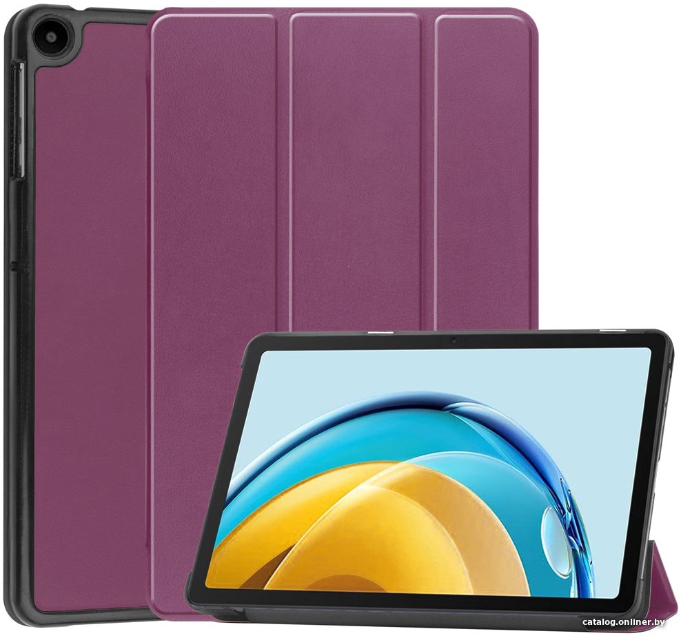 Чехол JFK Smart Case для Huawei MatePad SE 10.4 (фиолетовый)
