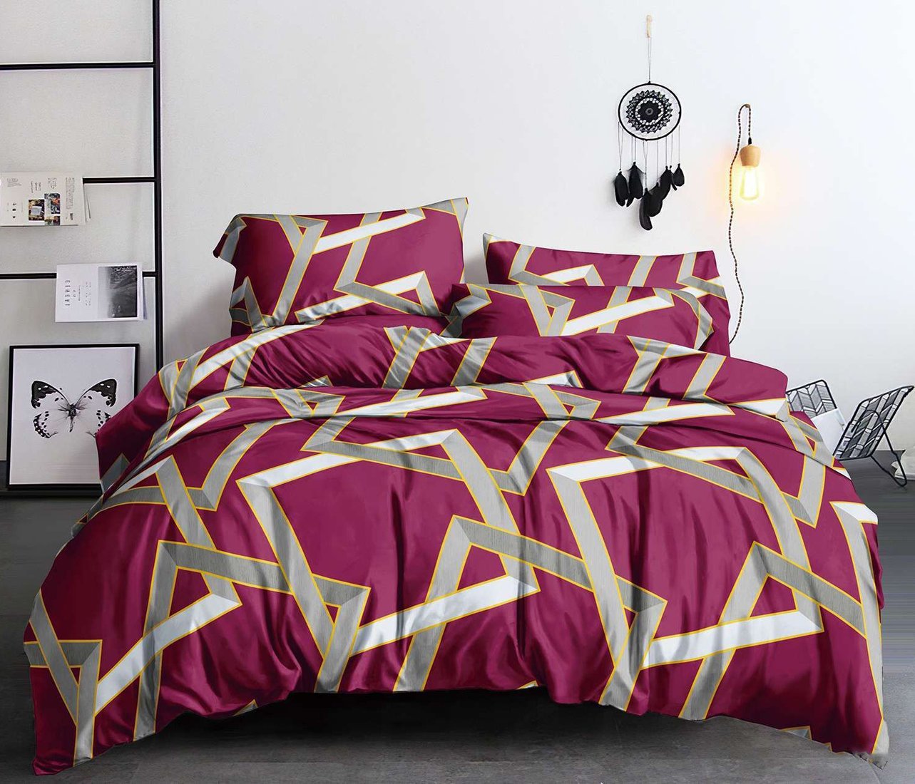 

Семейный комплект постельного белья Pandora № 3119-7 Семейный (полисатин)