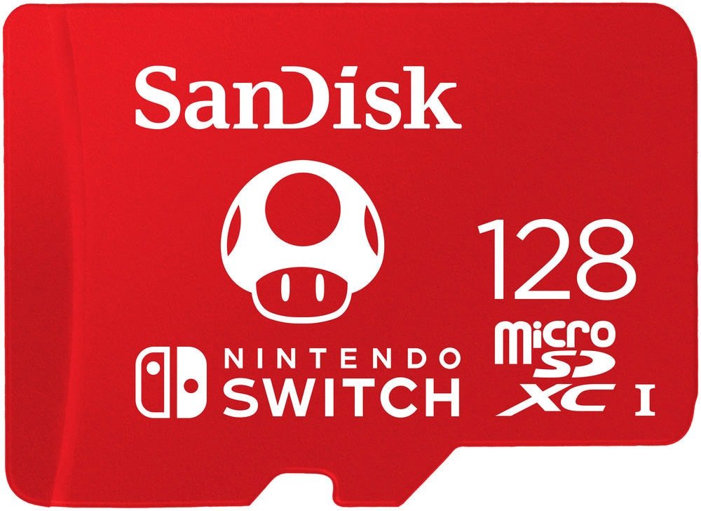 

Карта памяти SanDisk Nintendo Switch Licensed Card Super Mario Edition microSDXC 128GB SDSQXAO-128G-GNCZN