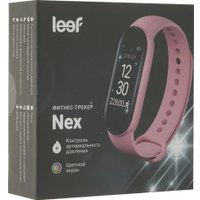 Фитнес-браслет Leef Nex (розовый)