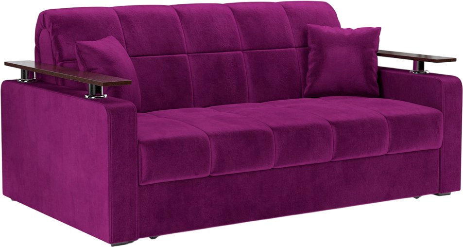 

Диван Мебель-АРС Аккордеон Бакли ППУ 120x200 (фиолет)