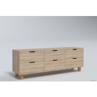 Комод Миркомодоф Майн 23 (дуб сонома светлый)