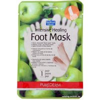 Purederm Маска для ног Intensive Healing Foot Mask Apple