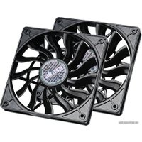Комплект вентиляторов для корпуса Akasa Slimfan 120mm - Duo Pack AK-FN078-KT02