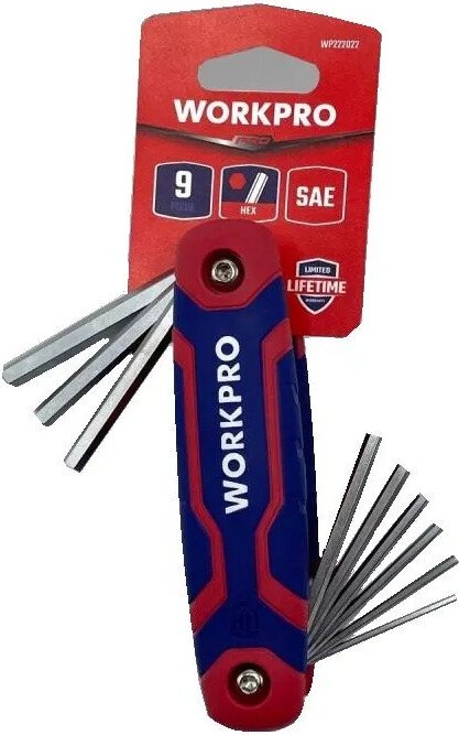 

Набор ключей Workpro WP222022 (9 предметов)
