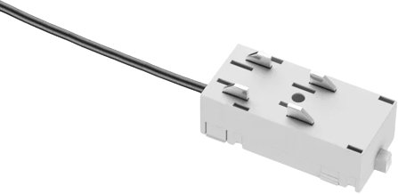 

Коннектор питания шинопровода Denkirs TR2100-WH