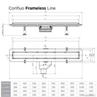 Трап/канал Pestan Confluo Frameless Line 850 241324 13701233