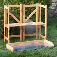 Подставка Диприз Столик складной с цинком Д.7456.2 (сосна)