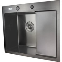 Кухонная мойка MARRBAXX B5848L-MR (черный/графит)