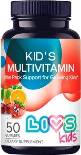 

БАД LIVS Для детей со вкусом фруктов и ягод (50 шт)