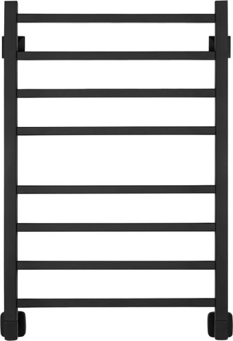 Полотенцесушитель ZorG ZR ST Viso 80x50 1/2" (черный матовый)