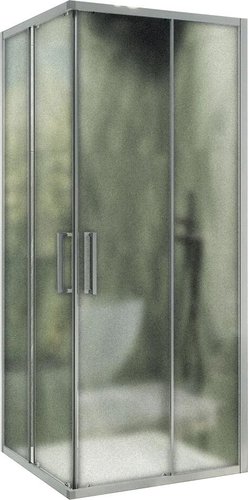 Душевой уголок MaybahGlass MGY-1330-5 (сатин стекло/хром матовый)