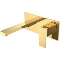Смеситель Boheme Qubic 475-G (золотой)