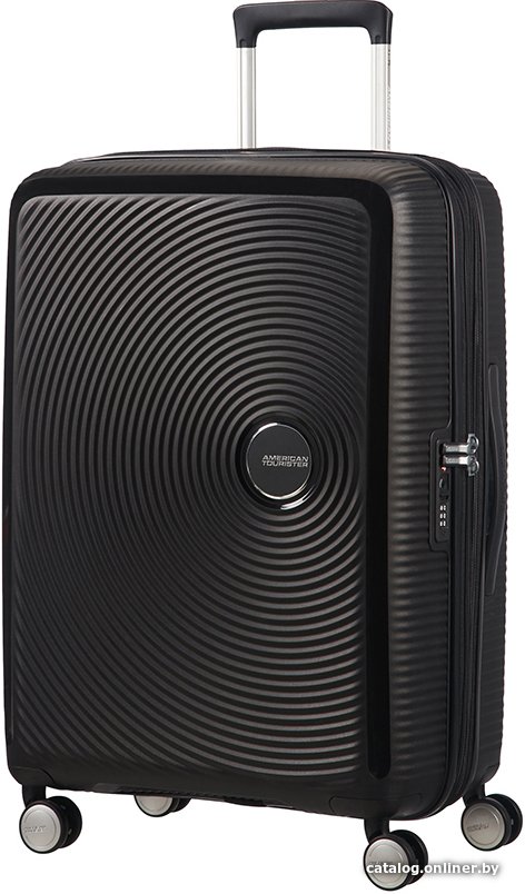 Чемодан-спиннер American Tourister Soundbox Bass Black 67 см