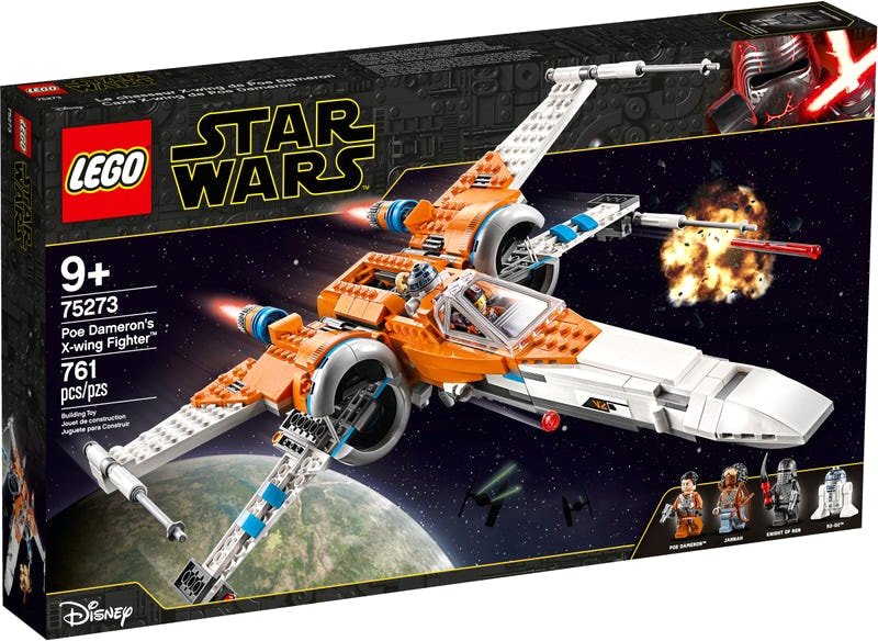 

Конструктор LEGO Star Wars 75273 Истребитель типа Х По Дамерона