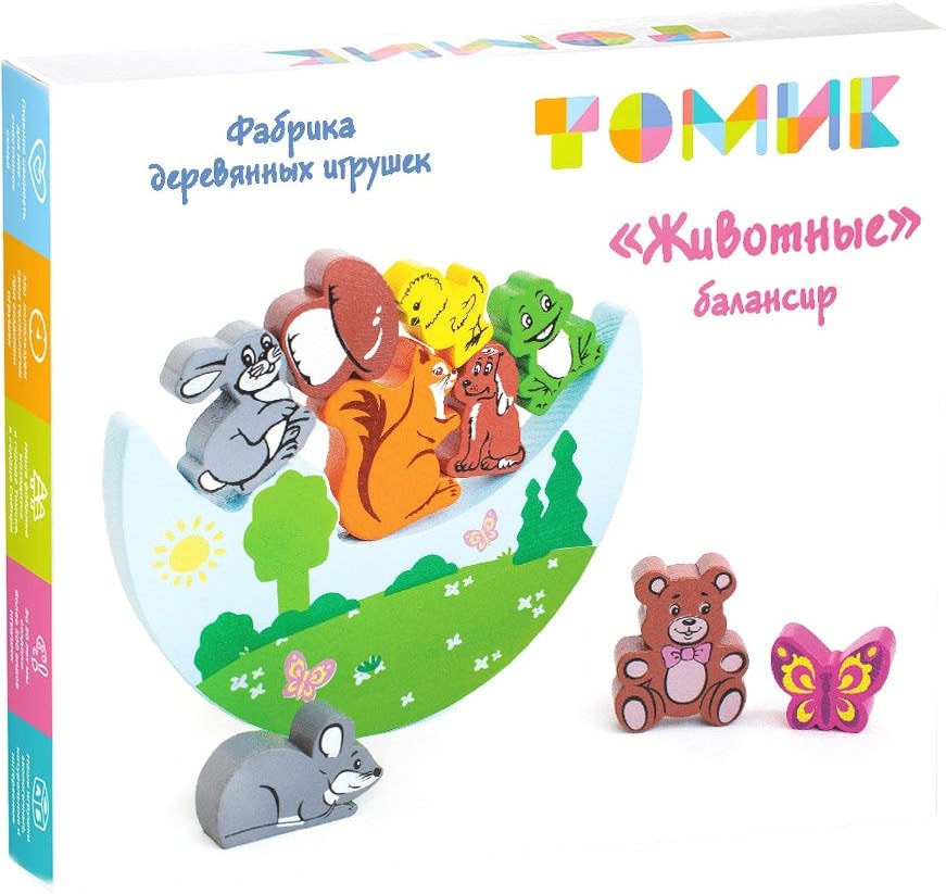 

Балансир Томик Животные 1-11