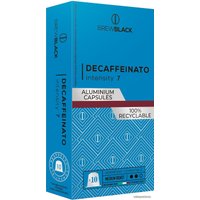 Кофе в капсулах BrewBlack Decaffeinato Aluminium 10 шт