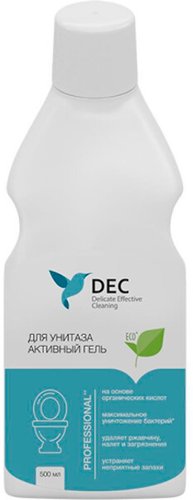 DEC Активный гель для чистки унитазов 500 мл