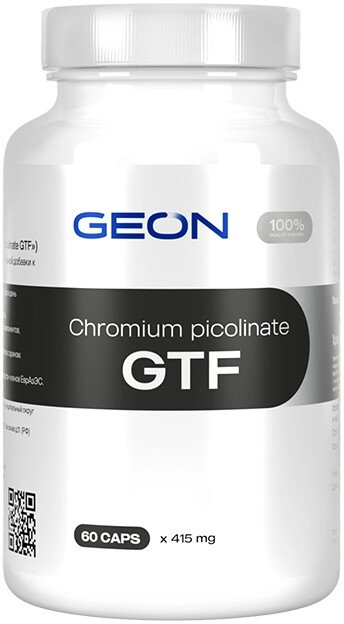 

Аминокислота Geon Chromium Picolinate GTF (60 капсул)
