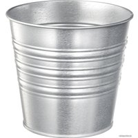 Кашпо Ikea Соккер 203.719.38 (серебристый)