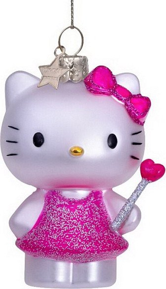 

Елочная игрушка Vondels Hello Kitty с волшебной палочкой 1211234090043