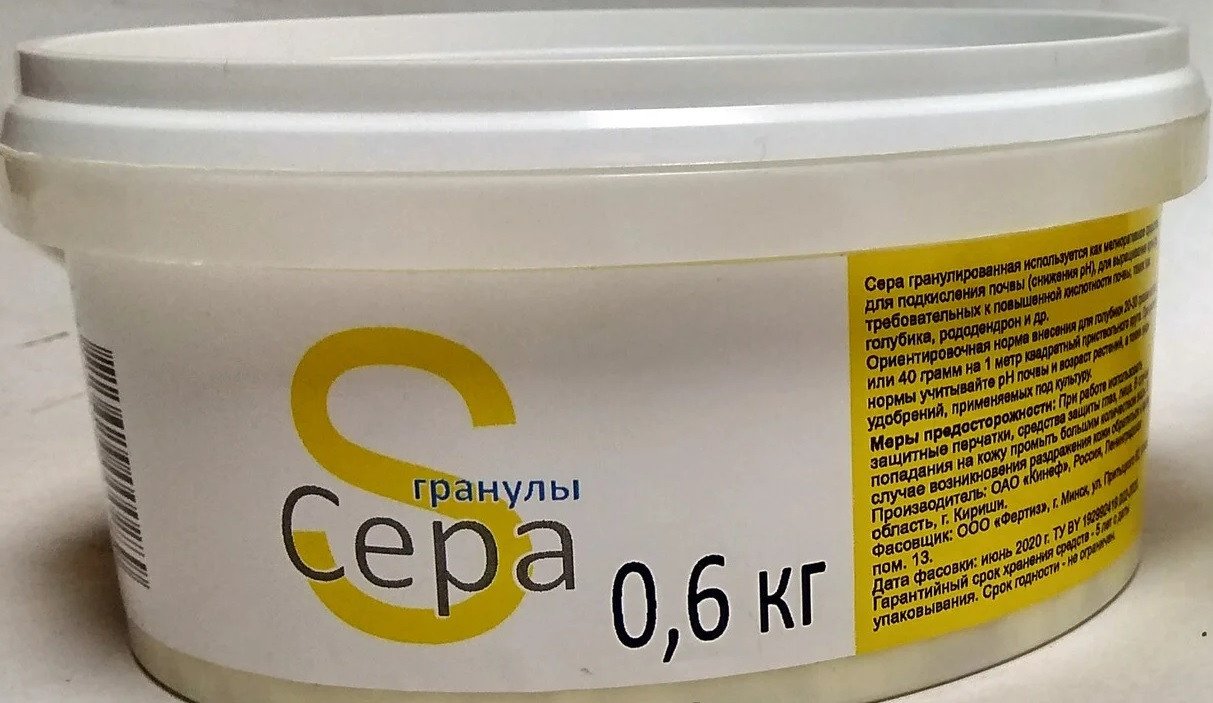 

Удобрение Кинеф Сера гранулированная 0.6 кг (500 мл)