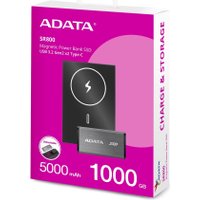 Внешний аккумулятор ADATA SR800 Magnetic Power Bank SSD 2000GB 5000 mAh
