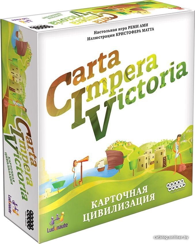 Настольная игра Мир Хобби CIV: Carta Impera Victoria. Карточная цивилизация