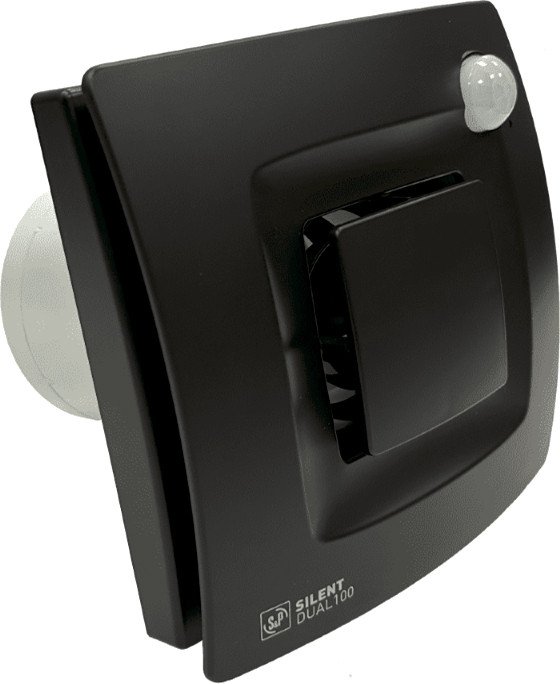 

Осевой вентилятор Soler&Palau Silent Dual 100 Matt Black 5210021200