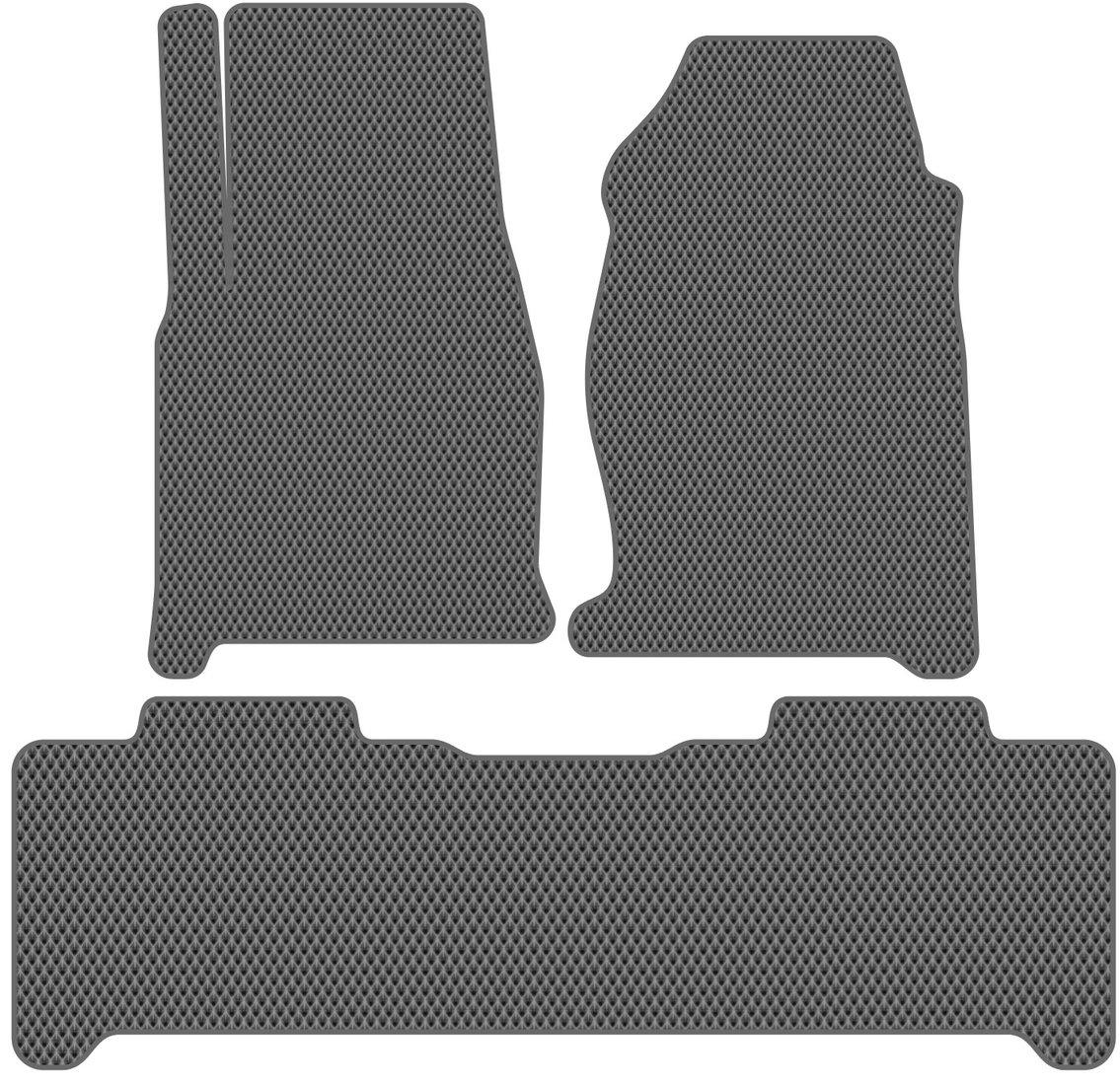 

Комплект ковриков для авто Alicosta УАЗ Патриот I (suv / УАЗ-3163) 2014 - Н.В. (серый, ромб)