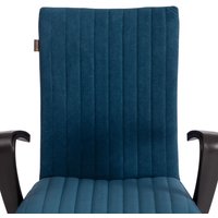 Офисное кресло TetChair Spark флок (синий)