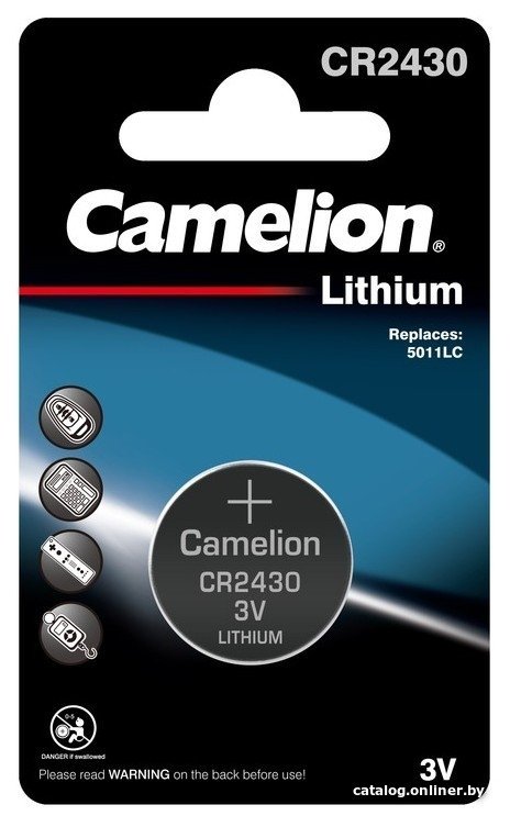 Батарейка Camelion CR2430 [CR2430-BP1]