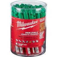 Набор маркеров строительных Milwaukee Inkzall 4932492127 (36 шт, зеленый)