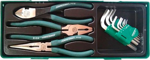 

Набор пассатижей Jonnesway P018SP1 (12 предметов)