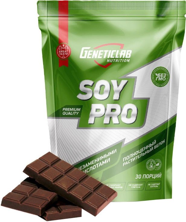 

Протеин соевый Geneticlab Soy Pro (900 г, шоколад)