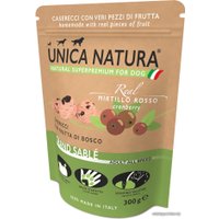 Лакомство для собак Unica Natura Grand Sable Adult All Breed с клюквой 300 г