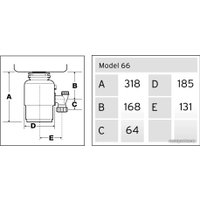 Измельчитель пищевых отходов InSinkErator Model 66