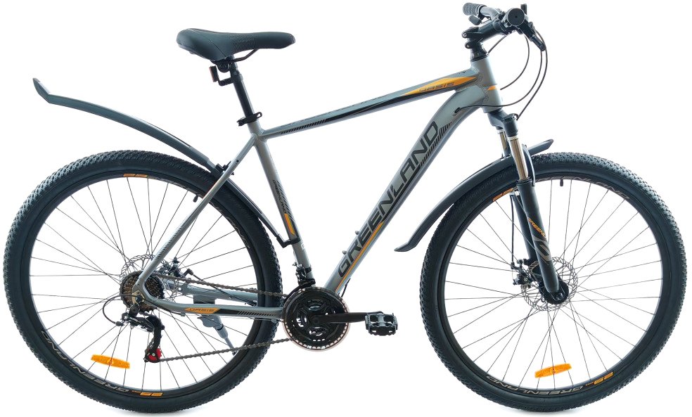 

Велосипед Greenland Oasis 27.5 р.17 2025 (серый/оранжевый)