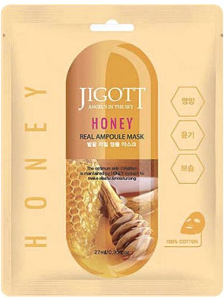 

Jigott Набор масок для лица Honey Real Ampoule Mask 10x27 мл