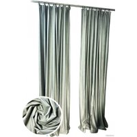 Комплект штор Ника Зварико 7300270/2 3.0x2.7 м (серый/бежевый 19)