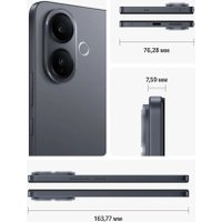 Телефон iQOO Z10R 8GB/256GB международная версия (насыщенный черный)