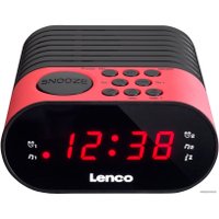 Настольные часы Lenco CR-07 (розовый)